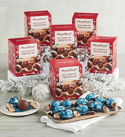 Holiday Milk Chocolate Truffles 6-Pack